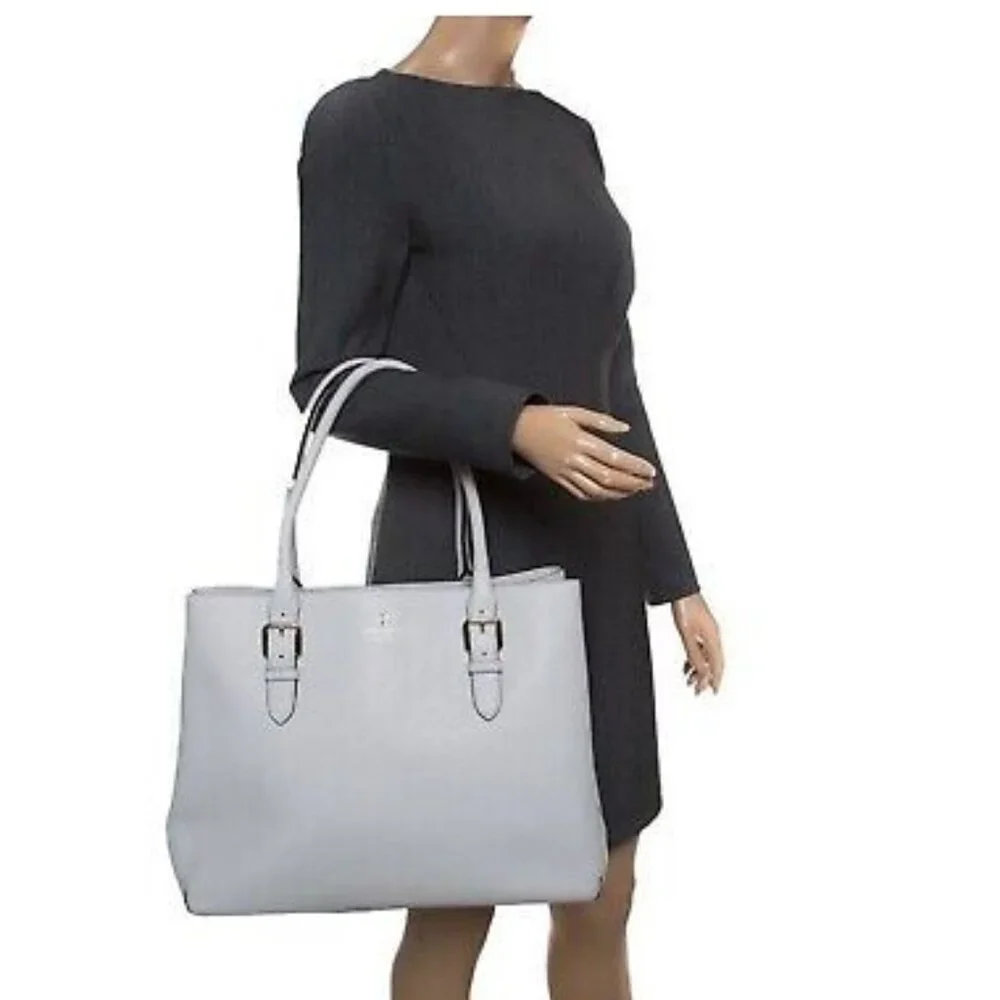 Kate Spade Cove Street Airel Tan Leather Tote Shoulder Bag XL
